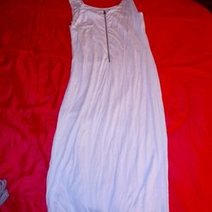 White fitted bodycom dress